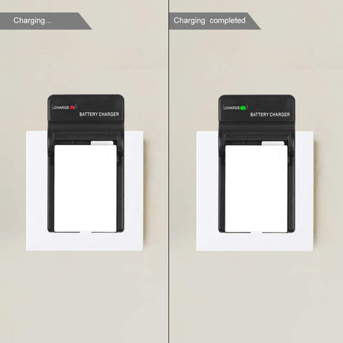 LP-E8 Battery Charger for Canon LC-E8, LC-E8C, LC-E8E, Canon EOS Rebel T2i, T3i, T4i, T5i, 550D, 600D, 650D, 700D, Kiss X4, X5, X6i, X7i Cameras &...