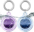 Airtag Keychain Waterproof,Air Tag Holder Case Compatible with Apple AirTag Case for Dog Cat Collar Tracker Key Ring Locator Protective Cover (GI-...