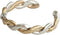 Toe Ring | Twine Medley Braided .925 Sterling Silver & 14K Gold Fill | Adjustable Toe Ring | Two-Tone Mixed Metal Ring | One Size Fits Most...