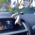 Cute Swing Duck Car Interior Accessories Decor, Swinging Rear View Mirror Hanging Ornament for Women Men Gift (White)...