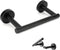 Matte Black Toilet Paper Holder,Black Toilet Paper Holder Wall Mount for SUS 304 Stainless Steel, Double Post Pivoting Toilet Paper Roll Holder,To...