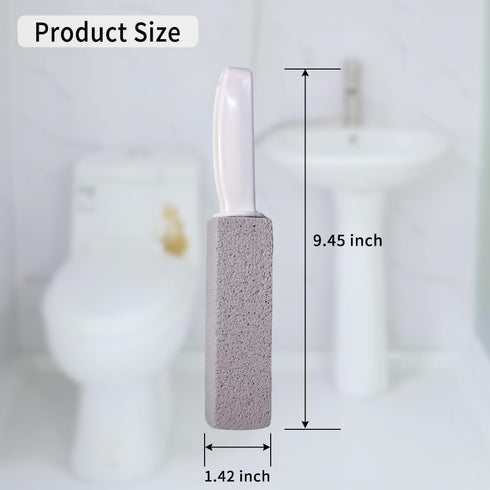 Pumice Stone for Toilet Cleaning, Pumice Cleaning Stone with Handle, Toilet Cleaner, Pumice Stone, Toilet Wand, Toilet Bowl Cleaner Brush, Toilet ...
