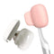 Haven Toothbrush Cover - Fits Electronic and Manual Toothbrushes - Toothbrush Case Holder for Travel - Set of Two Tooth Brush Cap Protectors (Whit...