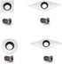 DW-3 Carbide Inserts Cutters Tipped Set Replacement 4pcs Fits for Dirtech DT-3 Mini Carbide Tipped Woodturning Tools Set, With Screws and T15 Star...