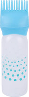 Framendino, 1 Pack Blue Hair Oil Applicator Bottle Root Comb Applicator Bottles for Hair Care...