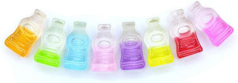 50 Pcs Jelly Sugar Soft Candy Slime Charms Easter DIY Craft Making Resin Jewery Making Kit, Resin Flatback Slime Beads Making Supplies for DIY Scr...
