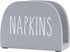 Napkin Holder Solid Real Wood Farmhouse Freestanding Paper Napkin Storage Dispenser for Kitchen Countertop, Dining Table Decor, 6 x 4 inch, Gray...
