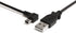 StarTech.com 6 ft. (1.8 m) Left Angle Mini USB Cable - USB 2.0 A to Left Angle Mini B - Black - Mini USB Cable (USB2HABM6LA)...