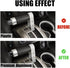Transmission Shifter Button Knob, Gear Shift Handle Button for Hummer H2 & H2 SUT 2003 to 2009, CNC Aluminum Alloy Anti-Rust Durable for Hummer Ac...