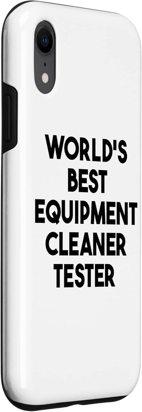 iPhone XR World's Bet Equipment Cleaner Tester Case...