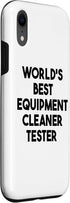 iPhone XR World's Bet Equipment Cleaner Tester Case...