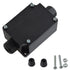 Electrical Junction Box, IP65 Outdoor Waterproof Cable Box with Wire Connector, ABS Plastic Junction Box, Black -70 * 50 * 36mm...