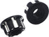 4Pcs Hexagonal Nuts, M4 Aluminum Alloy RC Wheel Hex Nuts Compatible with HSP Sakura D3 D4 1/10 RC Car (Black)...