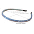 Fashion Super Shiny Women Two Rows Champagne Crystal Beads Headband Girls Headwear Rhinestone Beaded Hair Band Hair Accessories Women's Fashion He...