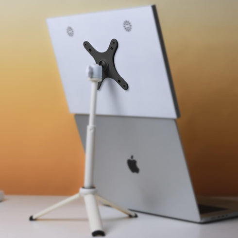 Kado Portable Monitor Stand Adapter Bracket Plate Tripod, Wall Mount Arm Mount 1/4" Screw Hole to 100x100mm 75x75mm Universal, Tripod Camera Stand...