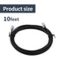 Phone Cable 10 Feet Telephone Line Cord with RJ11 6P4C Connectors for Landline Phone, Fax Machine and Modem, for Both in-Wall and Out-Wall Using, ...