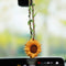 YGMONER Sunflower Car Interior Rear View Mirror Hanging Accessories Car Decor for Women...