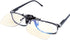 EYEGUARD Blue Light Filter Clip-on Computer Gamer Glasses Strain Relief Anti-glare Radiaton Protection Eyewear...