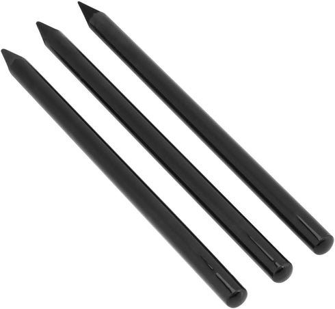 Walfront Woodless Charcoal Pencils, 3 Count Full Charcoal Woodless Artist Pencil for Drawing Sketching Painting Stationery Black(3 Count)...