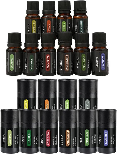Botanical Aromatherapy Essential Oil, Oily Aromatherapy Essential Oil, Suitable for Diffuser, Massage, Sleep, Bath, Spa, Skin and Hair Care 0.33oz...