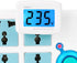 Diyeeni 1Pcs Plugin LCD Digital AC 80300V Voltmeter DM551 110V/220V Household Electrical Instruments Voltage Testers for US Plug...