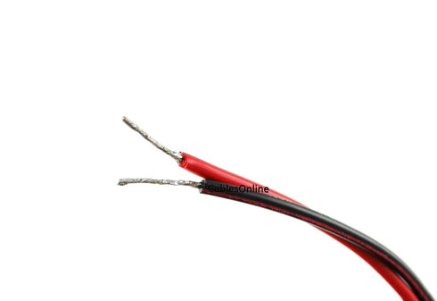CablesOnline, 25ft 18 AWG Speaker Wire Single Cable with RCA Male Plug, AV-SK125...