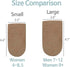 Adjustable Leg Length Discrepancy Heel Lifts Inserts Insoles - Pack of 2 (5 Layer Brown Large)...
