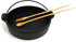 JapanBargain 3789, Bamboo Cooking Chopsticks with Spoon and Fork 3-in-1 Taste and Cook Cooking Utensil for Deep Frying Shabu Hot Pot Noodles, 13 i...