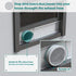 Daisypower Portable Air Conditioner Window Kit, Adjustable Seal Panels for Portable AC Hose with 5" Diameter, Window Vent Kit for Sliding Windows...
