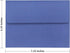 36-Pack Indigo Blue 5x7 Envelopes Self Seal A7 Envelopes, Gradient Colored Envelopes, Fade Out Indigo Blue Envelopes, 5x7 Mailing Envelopes for In...