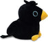 Black Crow Plushie Toy - 10 Inches Stuffed Raven Animal Plush - Plushy and Squishy Crow with Soft Fabric and Stuffing - Cute Toy Gift for Boys and...
