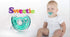 Sweetie Silicone Pacifier Refuser Soother 100% Silicone BPA Free 2 Count (Turquoise)...