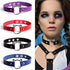 Cat Shape Leather Choker Necklace Soft PU Collar Chain Adjustable Gothic Punk Daily Party Dressing Jewelry for Women...