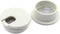 HJ Garden 2pcs 1-3/8 inch Desk Wire Cord Cable Grommets Hole Cover for Office PC Desk Cable Cord Organizer Plastic Cover White...