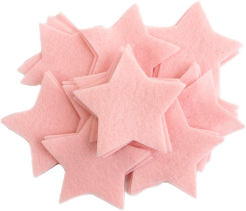 Playfully Ever After 3 Inch 35pc Felt Stars (Light Pink)...