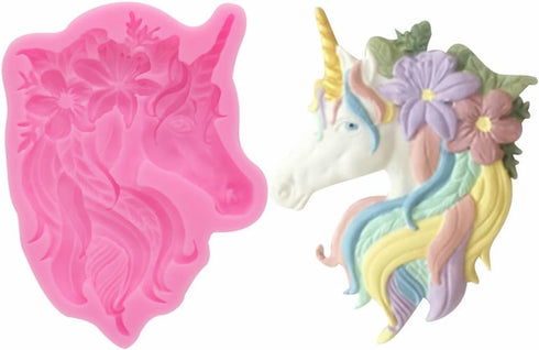 Weikap DIY Flower Mold Set for Polymer Clay Jewelry Making DIY Polymer Clay Earrings Decoration (Unicorn)...