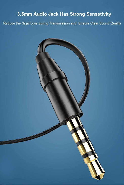 Noise Isolating Wired Earbuds Headphones Earphones w/Microphone Compatible with Samsung Galaxy S10 S9 Plus S10e A10e A15 A14 A12 A13 A03S A04e A25...
