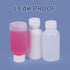 PE Plastic Food Grade Bottles, Wide Mouth Lab Reagent Bottle, Liquid/Solid Sample Seal Sample Storage Container Chemical Bottle (Translucent, 3.4o...