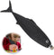 Kid-Friendly Stylus Pen for Touch Screens, Black Fish Shaped Capacitive Stylus Pen Kid Tablet Stylus Pen Children's Crayon Stylus Pen for Touch Sc...