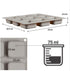 EchoDone 9 Cavities Square Soap Mold DIY Handmade Silicone Mold for Soap Making Candle Cake Baking Lotion Bar Molds...