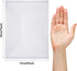 21 Pieces Clear Stamp and Die Storage Pockets Die Cut Storage Bag Scrapbooking Storage Die Storage Envelopes for DIY Card Making (Die Cut Not Incl...