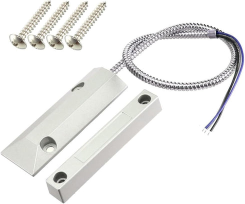 Rolling Door Contact Magnetic Reed Switch Alarm with 3 Wires for N.O./N.C. Applications OC-55...