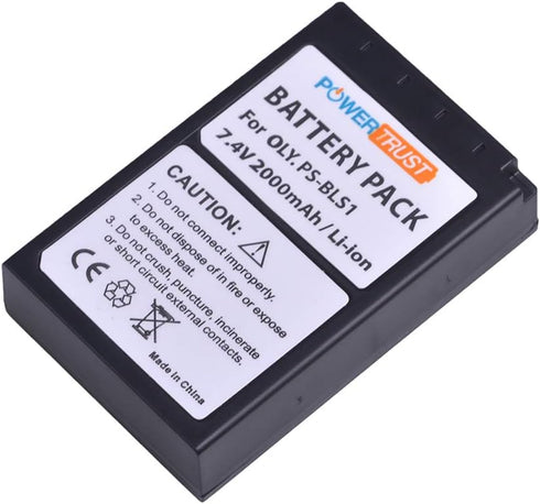 2Pack PS-BLS1 BLS 1 BLS1 BLS-1 Li-ion Batteries and LCD USB Charger for Olympus E-PL1 E-P1 E-P2 EP3 EPL3 Evolt E400 E410 E420 E450 E620...