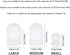 3pcs S/M/L Cake Decorating Couplers Set Plastic Icing Piping Bag Converter Cream Nozzle Pipeline Couplers Pastry Tool Home Tips...
