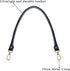 BEAULEGAN Purse Leather Handles Replacement 2 Pcs for Handbag, 23.6 Inch, Black Gold...