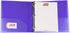 JAM PAPER Plastic 2 inch Binder - Purple 3 Ring Binder - Sold Individually...