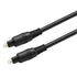DaKuan 2 Pack Digital Optical Audio Cable - 6 Feet, Home Theater Fiber Optic Toslink Male to Male Gold Plated Optical Cables (1.8 Meters) for Home...