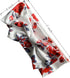 Newborn Swaddle Blanket, Baby Receiving Blanket Wrap with Headband for 0-3 Month Baby Girl and Boy, One Size (Red Floral)...
