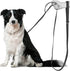 8ft Double Handle Traffic Dog Leash, Heavy Duty Tactical Dog Leash, Thick Nylon Dog Training Leash with 2 Traffic Control Handle for Medium Large ...