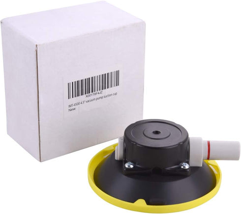 IMT 4.5" Vacuum Suction Cup Mounting Base with 1/4"-20 Female Thread, Air Pump Car Camera Suction Holder, Glass Sucker/Car Sucker for Camera...